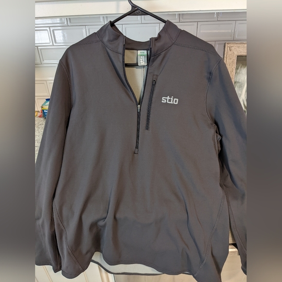 Stio Men's Fremont Stretch Fleece Half Zip Large - Picture 1 of 5